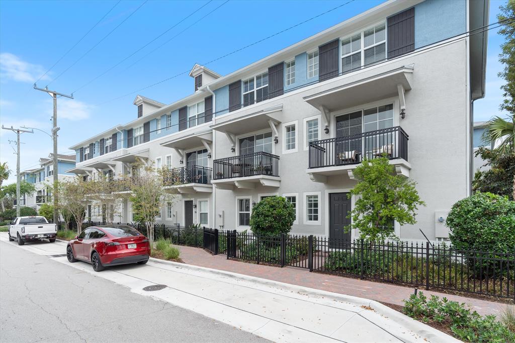 Atlantic Grove three-story townhomes in downtown Delray Beach
